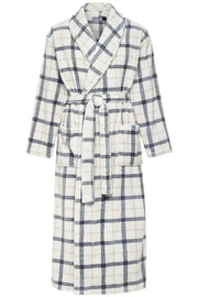 Men's Classic Neutral Plaid Ultra Plush Fleece Robe, Big and Tall Winter Bathrobe