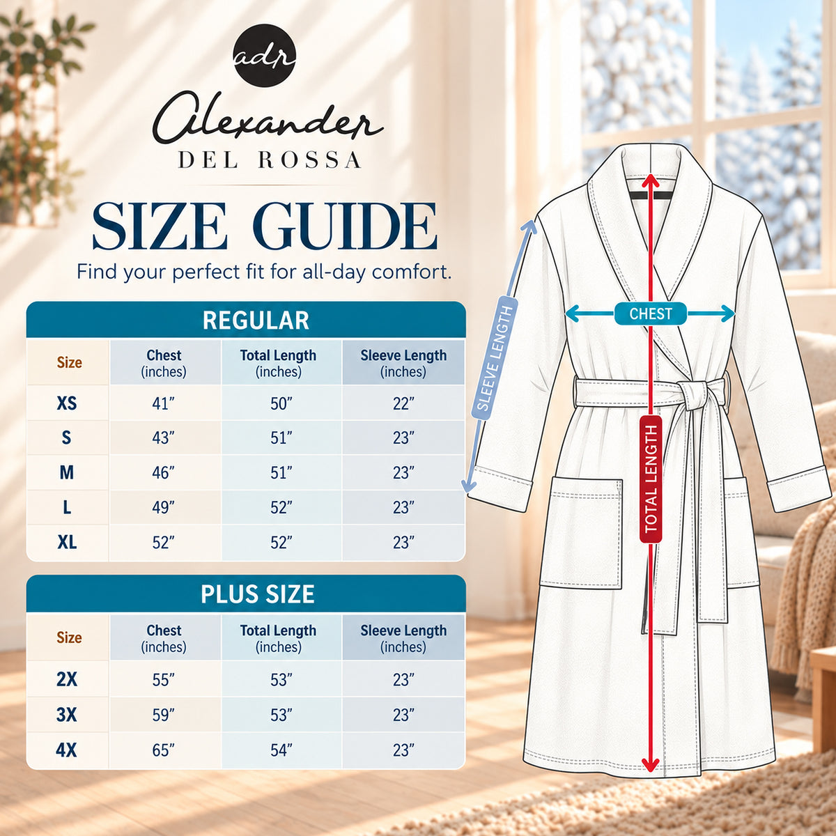 Light Blue Plush Striped Robe for Women, Long Fleece Plaid Winter Bath Robe, Plus Size