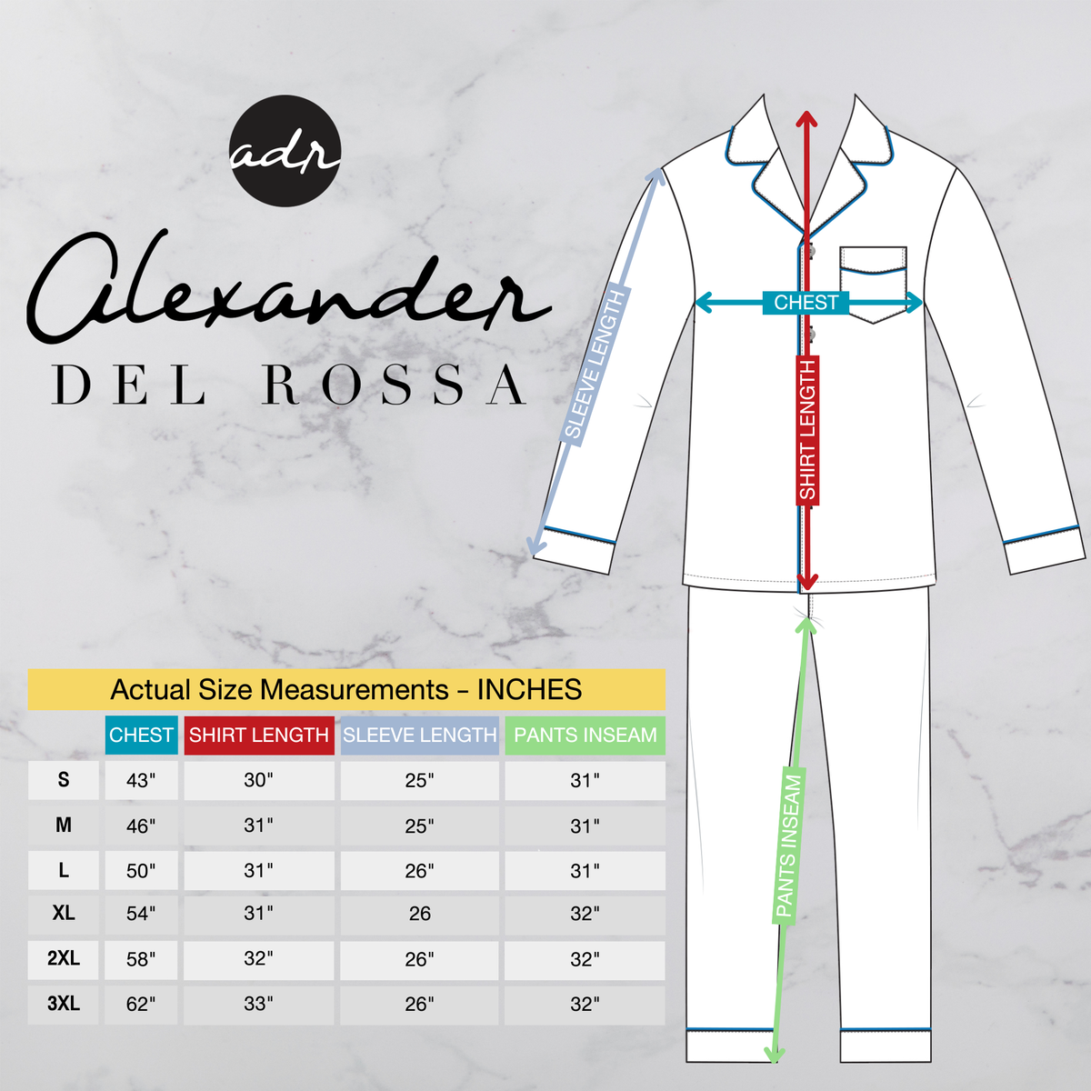 Mens Steel Gray - 5 ft 5 in & Taller Classic Knit Pajamas Set