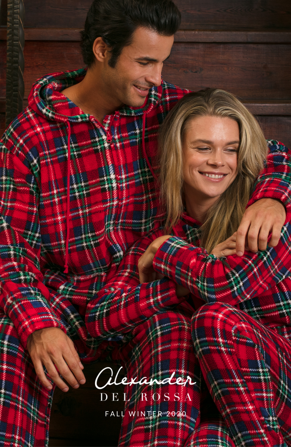 Women's Santa Hooded Footed Pajamas, Plush Adult Onesie, Winter PJs with Hood
