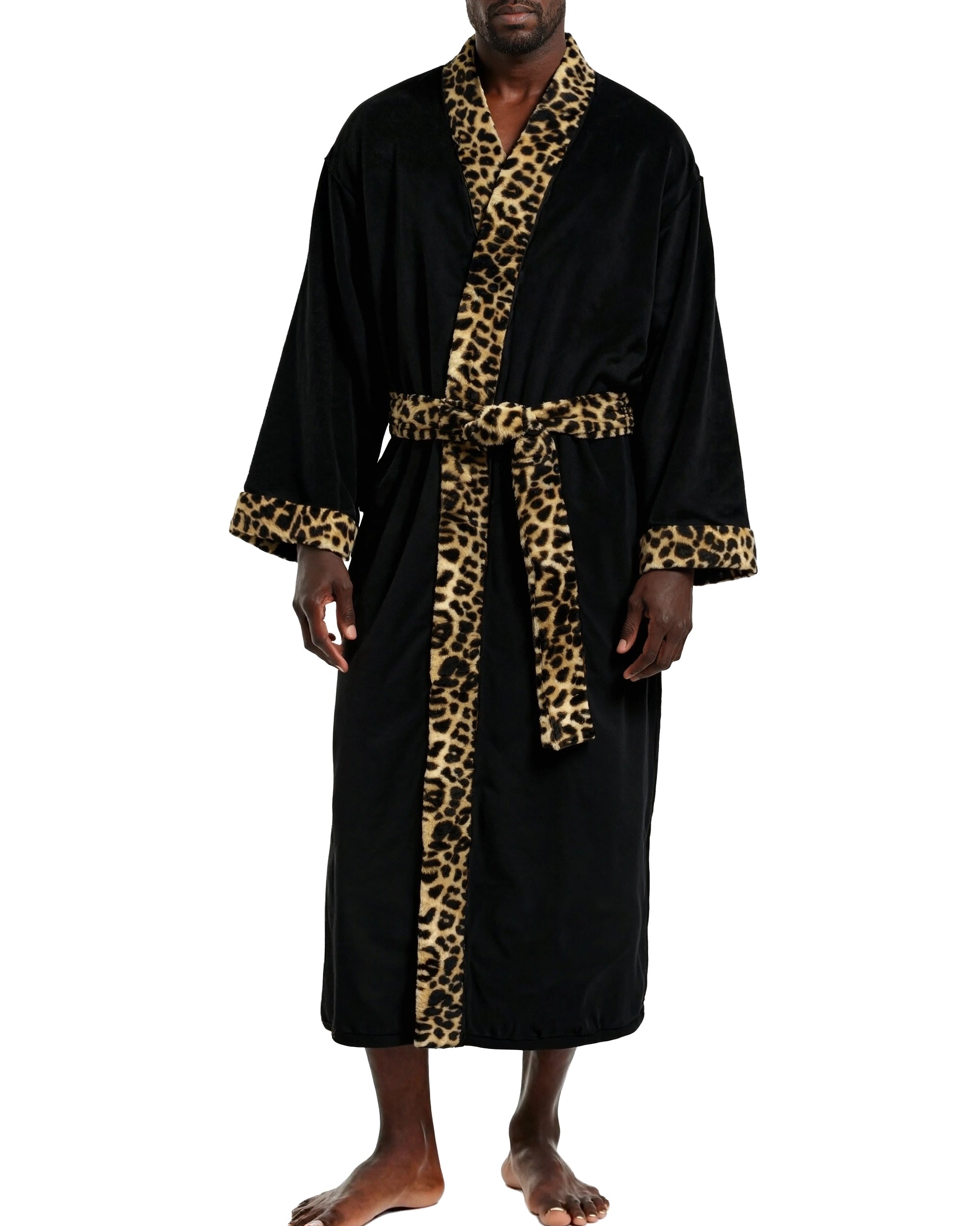 ADR Mens Fleece Robe, Japanese Robe for Men – Alexander Del Rossa