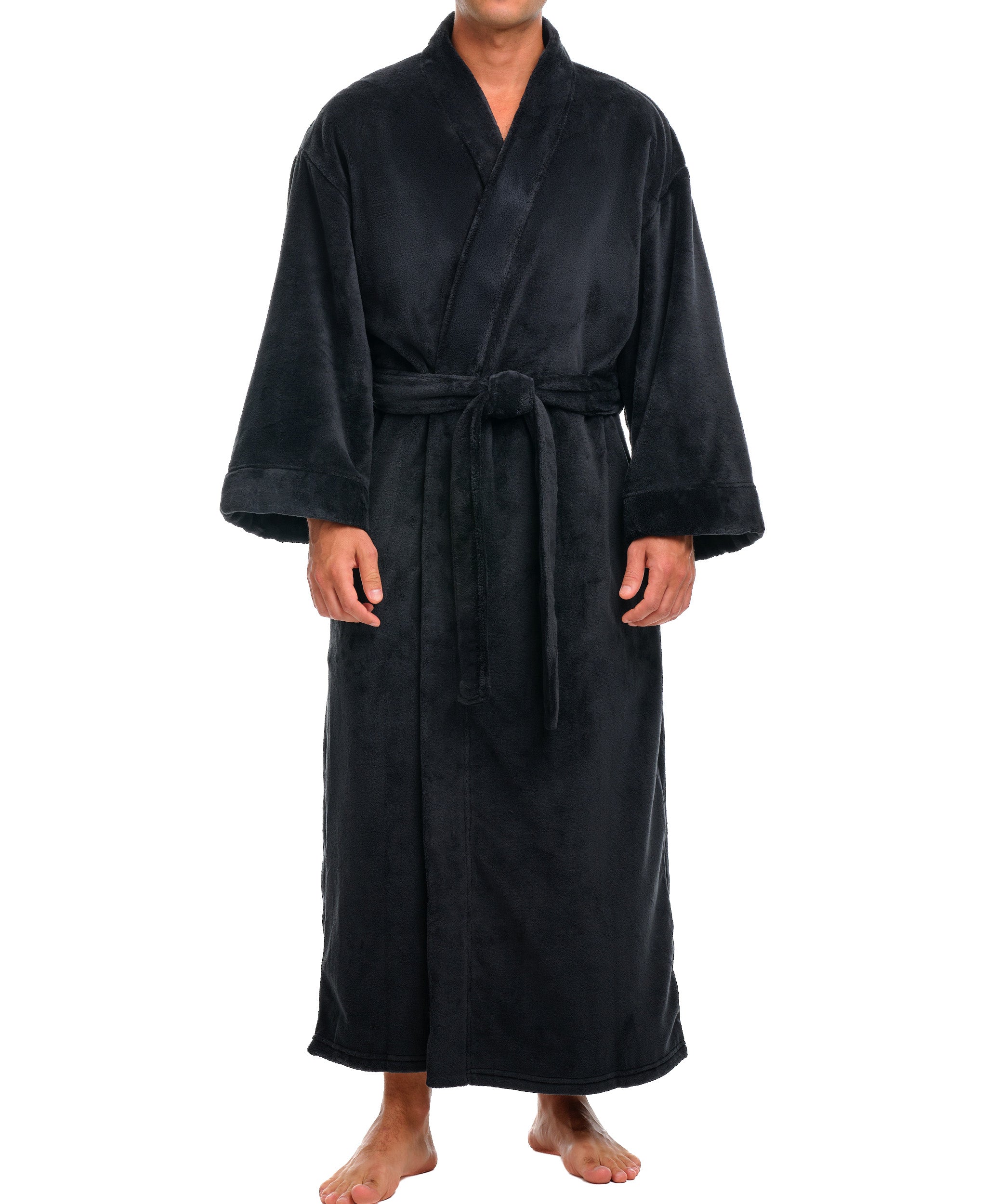 ADR Mens Fleece Robe, Japanese Robe for Men – Alexander Del Rossa