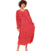 Women's Cabin Core Polar Fleece Nightgown, Sleep Dress, Long Sleep Shirt