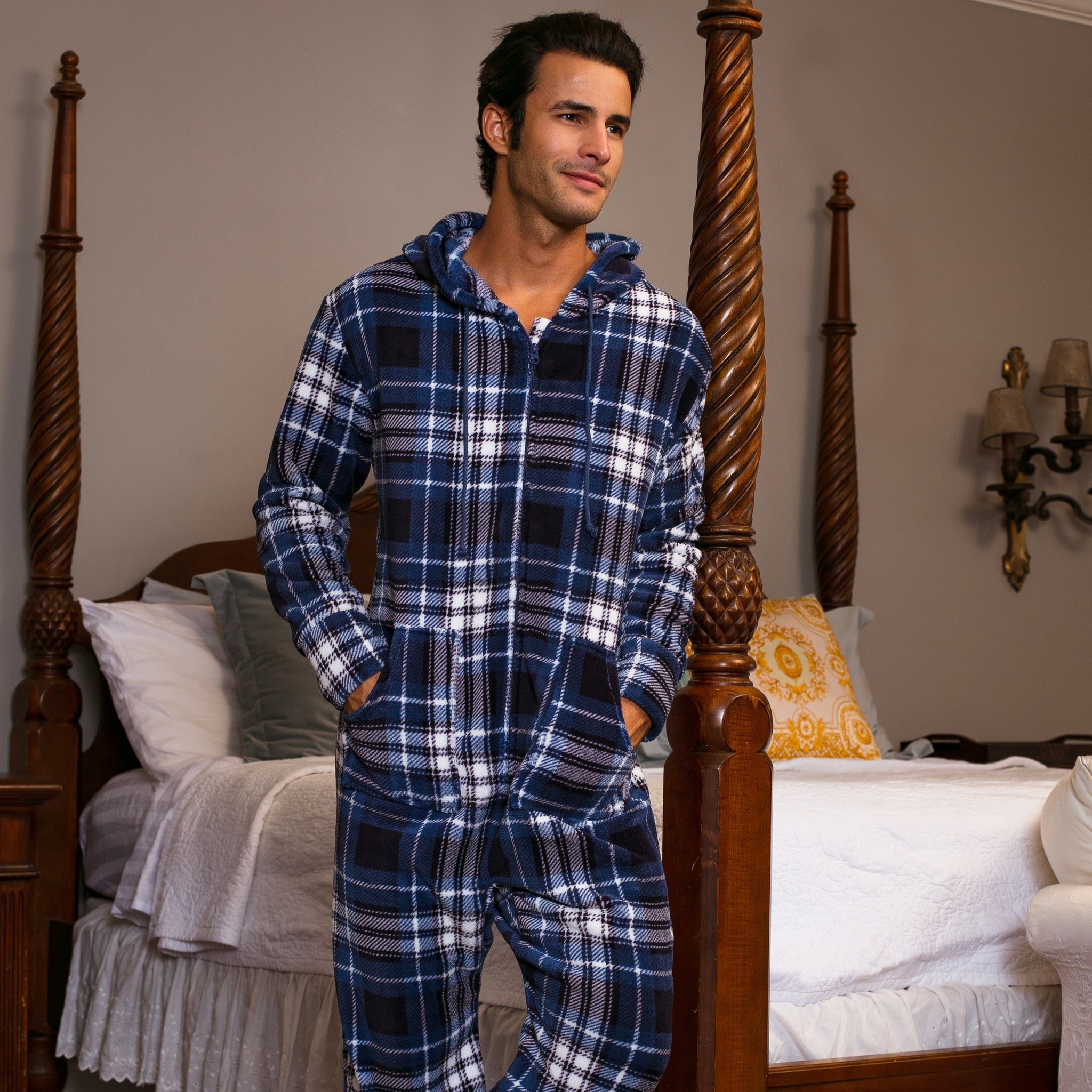 YOPUGEE Matching Christmas Pajamas Couples Modal Pajama