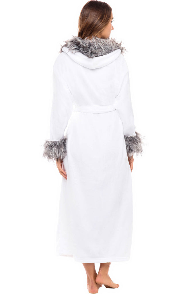 White with Gray Wolf Fur