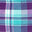Purple and Teal Plaid