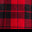 Red Black Plaid with Black