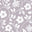 White Floral on Gray